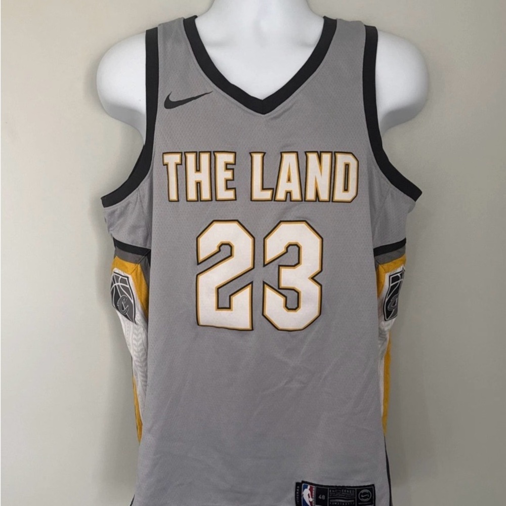 Nike LeBron James Cleveland Cavaliers "The Land" City Edition Jersey -  Sz. 48